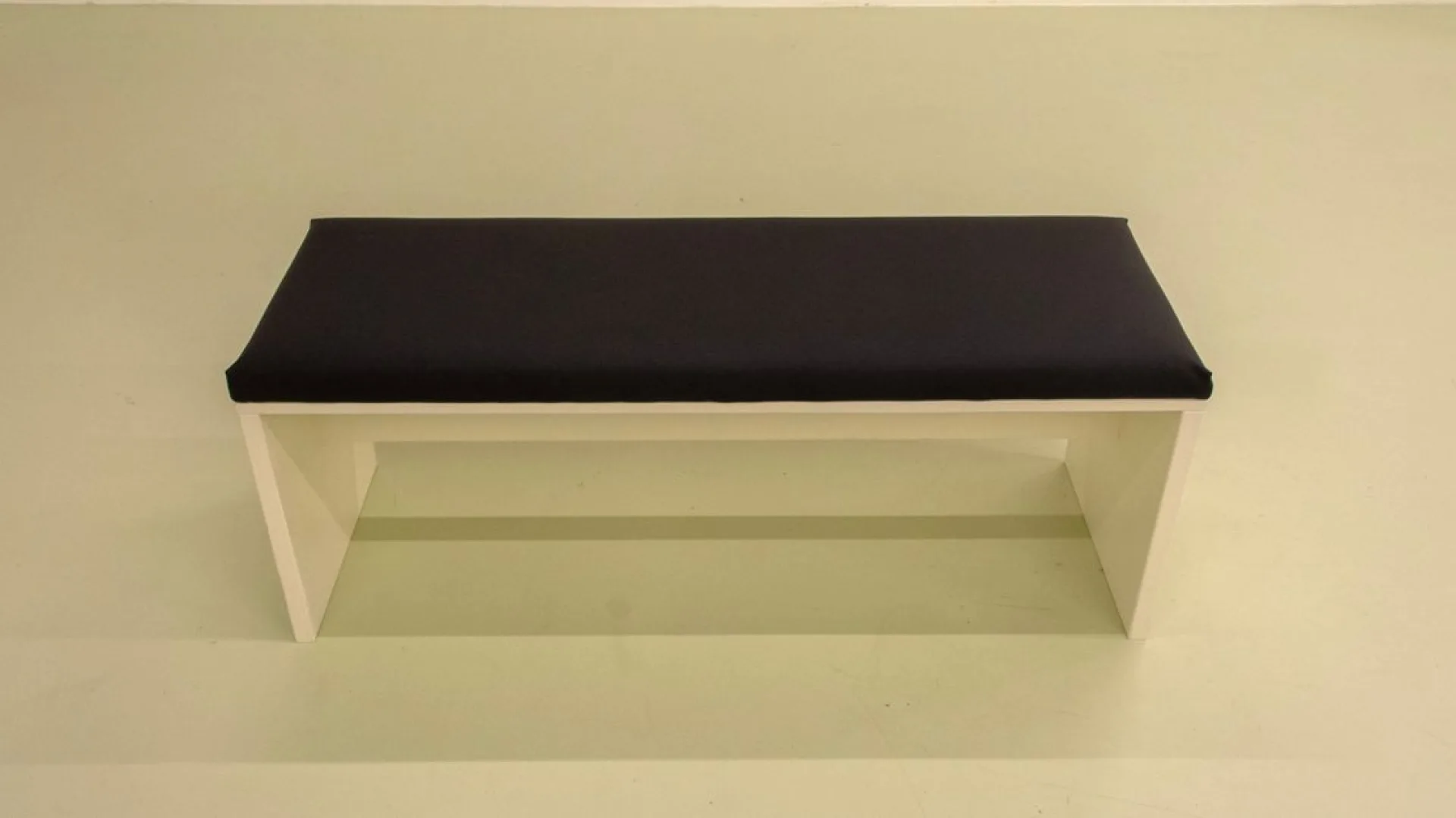 Modular shelving system in blackened steel with oak shelves
